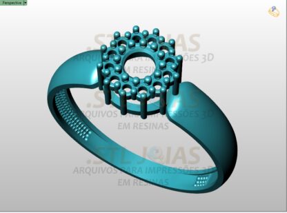 ANEL CHUVEIRO Arquivo para impressão 3D. Formato STL