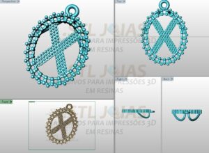 PINGENTE LETRA X