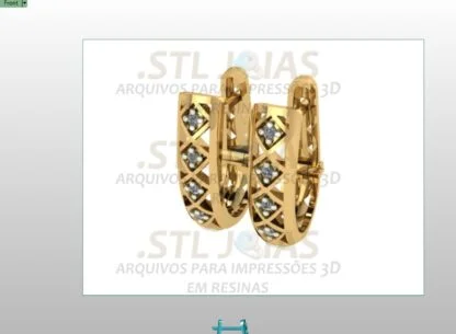 BRINCO ARGOLA Arquivo para impressão 3D. Formato STL