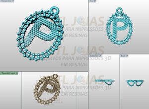 PINGENTE LETRA P