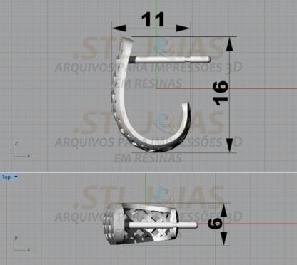 BRINCO TELA Arquivo para impressão 3D. Formato STL