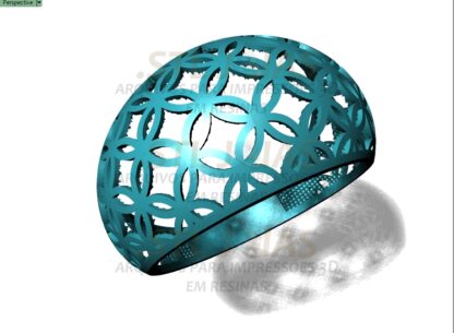 ANEL DETALHE VAZADO Arquivo para impressão 3D Formato STL (1)