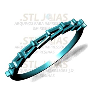 ANEL BAGUETES Arquivo para impressão 3D. Formato STL