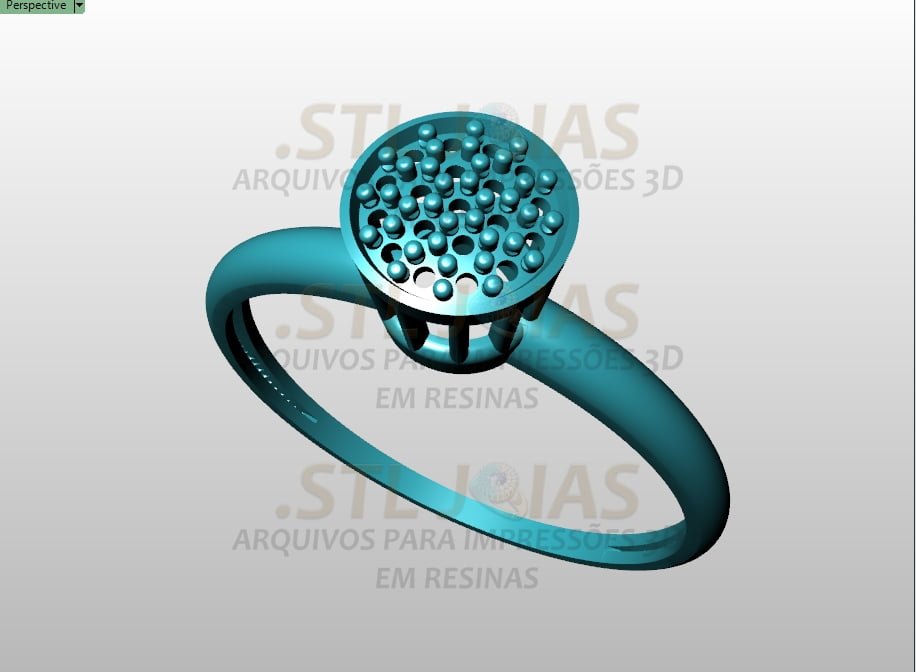 ANEL CHUVEIRO Arquivo para impressão 3D. Formato STL