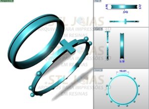 ANEL TERÇO GIRATÓRIO