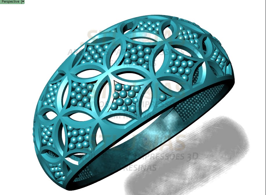 ANEL LUXO Arquivo para impressão 3D. Formato STL