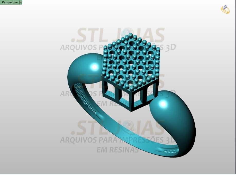 ANEL CHUVEIRO SEXTAVADO Arquivo para impressão 3D. Formato STL