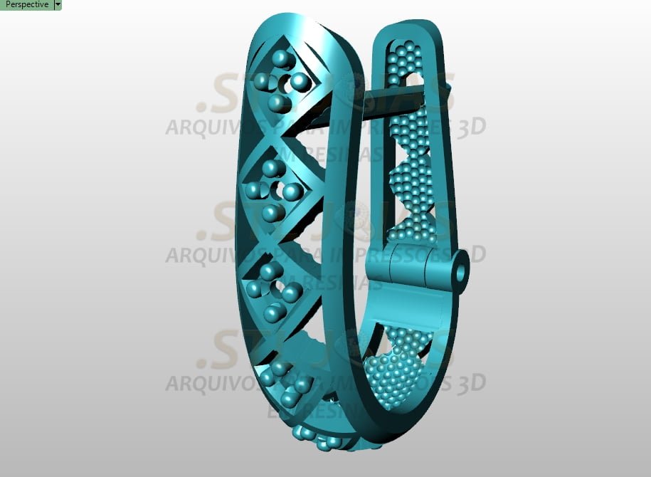 BRINCO ARGOLA Arquivo para impressão 3D. Formato STL