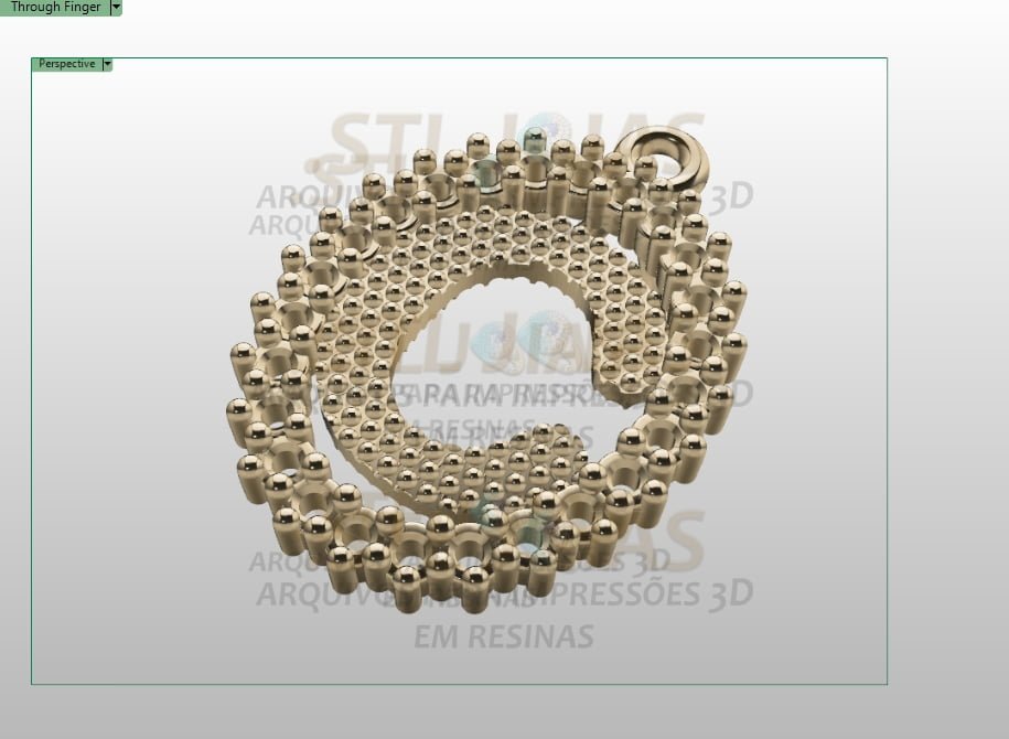 PINGENTE LETRA C Arquivo para impressão 3D. Formato STL 3 PINGENTE LETRA C Arquivo para impressão 3D. Formato STL - Imagem 3