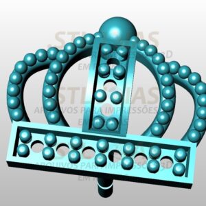 BRINCO COROA Arquivo para impressão 3D. Formato STL