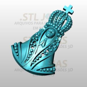 BRINCO NOSSA SENHORA Arquivo para impressão 3D. Formato STL