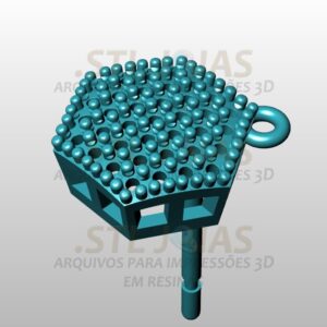 BRINCO CRAVEJADO Arquivo para impressão 3D. Formato STL