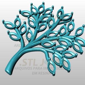 PINGENTE ARVORE DA VIDA Arquivo para impressão 3D. Formato STL