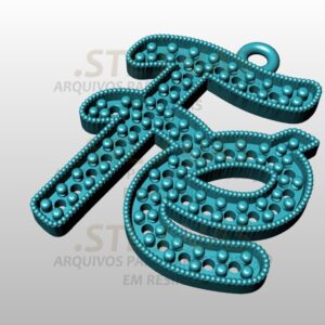 PINGENTE FÉ Arquivo para impressão 3D. Formato STL
