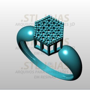 ANEL BOTÃO DE ROSA Arquivo para impressão 3D. Formato STL 8 ANEL CHUVEIRO SEXTAVADO Arquivo para impressão 3D. Formato STL