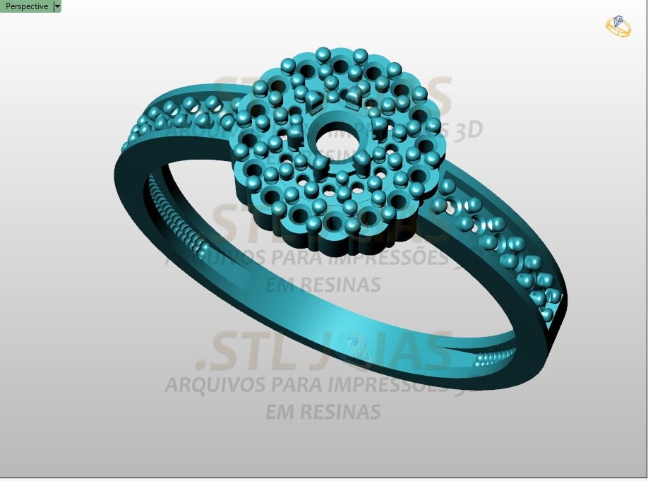 ANEL PAVEZINHO Arquivo para impressão 3D. Formato STL