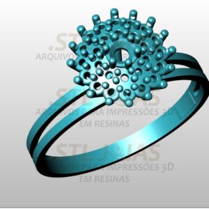 ANEL CHUVEIRO LUXO Arquivo para impressão 3D. Formato STL