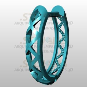 BRINCO ARGOLA Arquivo para impressão 3D. Formato STL