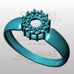 ANEL CHUVEIRO Arquivo para impressão 3D. Formato STL