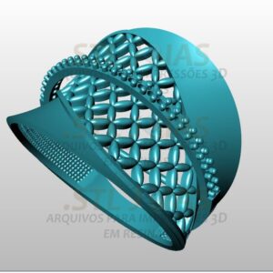 ANEL LUXO Arquivo para impressão 3D. Formato STL