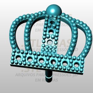 BRINCO COROA Arquivo para impressão 3D. Formato STL