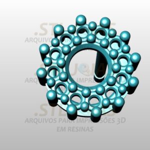 BRINCO COM PEDRAS Arquivo para impressão 3D. Formato STL