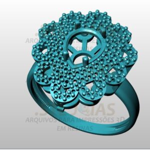 ANEL LUXO GOTA Arquivo para impressão 3D. Formato STL