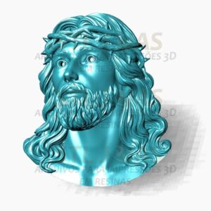 PINGENTE CRISTO LUXO Arquivo para impressão 3D. Formato STL