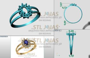 ANEL CHUVEIRO NAVETE
